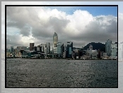Azja, Chmur, Hong Kong, Drapacze