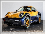 Porsche 911, 3D, Dakar