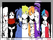 ayano, kagerou project, momo, ene, hiyori, mary, hibiya, konoha, kido