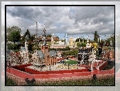 Park, Miniatur, Chmury