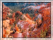 Stan Utah, Stany Zjednoczone, Skały, Park Narodowy Bryce Canyon